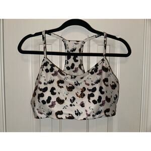 Sage Collective Sports Cheetah Sports Bra Lrg